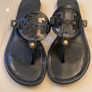 Tory Burch black sandals size 8